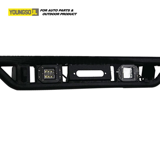 Youngsoul Customized Front Black Steel Bumper Bull Bar Nudge Bar for Suzuki Jimny Trucks