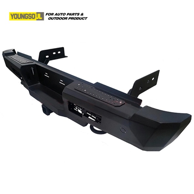 OEM Design Rear Bumper Bull Bar Car Rear Bumper Protector Guard Steel Rear Bull Bar for Hilux Revo Rocco Vigo Dmax
