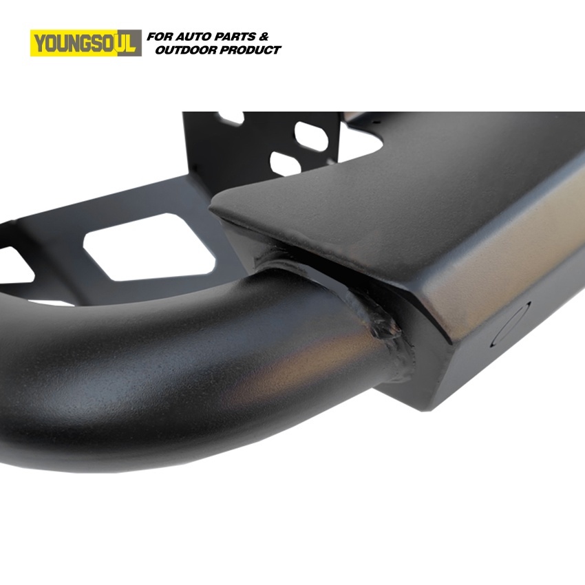 Factory Made 4X4 Offroad Truck Accessories Rear Bumper Guard Steel Bull Bar for Ranger T6 T7 T8