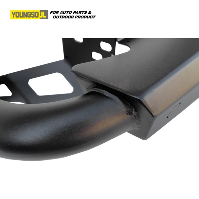 Factory Made 4X4 Offroad Truck Accessories Rear Bumper Guard Steel Bull Bar for Ranger T6 T7 T8