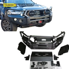 Pickup 4X4 Car Accessories china Factory Steel Bumper Front Grille Guard Bull Bars for Nissan Navara D22 D40 Np300