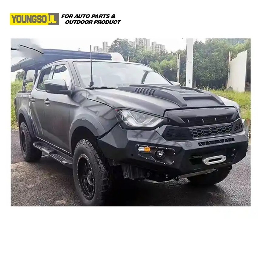 Handas 4X4 Auto Parts Factory Sale Car Front Bumper Nudge Bar Bull Bar for Dmax Np300 Triton