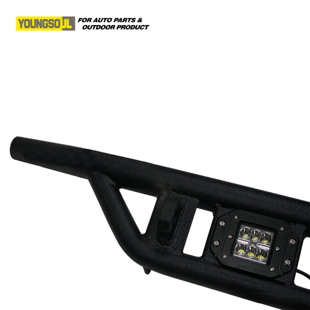 Youngsoul Customized Front Black Steel Bumper Bull Bar Nudge Bar for Suzuki Jimny Trucks