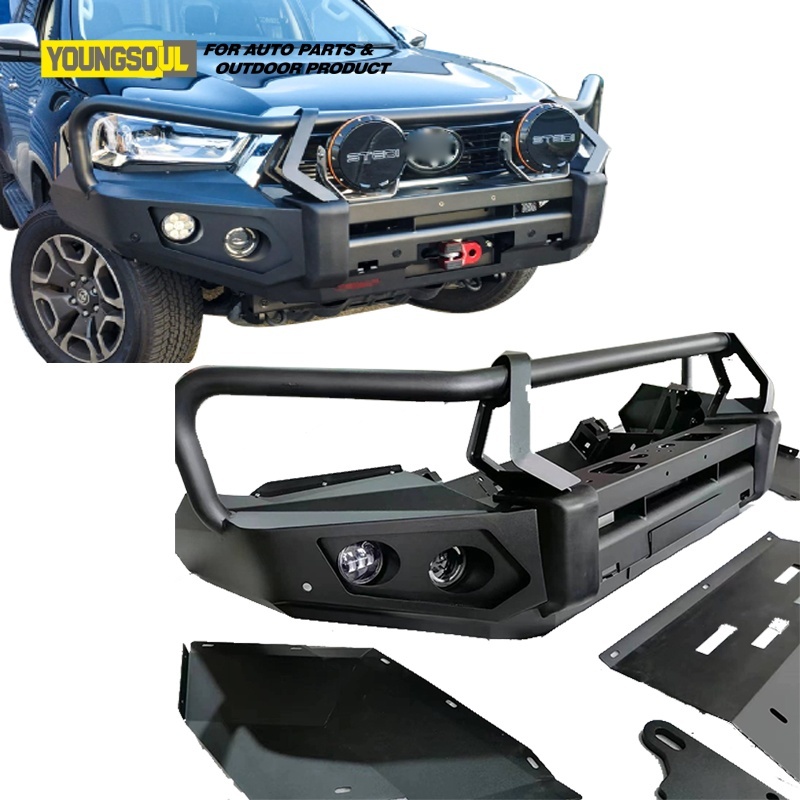 Pickup 4X4 Car Accessories china Factory Steel Bumper Front Grille Guard Bull Bars for Nissan Navara D22 D40 Np300