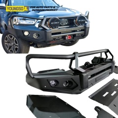 Pickup 4X4 Car Accessories china Factory Steel Bumper Front Grille Guard Bull Bars for Nissan Navara D22 D40 Np300