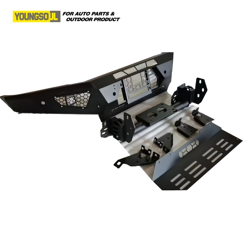 4WD off Road Auto Accessories Factory Custom Black Steel Nudge Bull Bar for Dodge RAM 1500 Front Bumpers Bull Bars