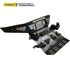 4WD off Road Auto Accessories Factory Custom Black Steel Nudge Bull Bar for Dodge RAM 1500 Front Bumpers Bull Bars