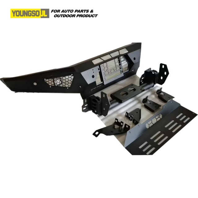 4WD off Road Auto Accessories Factory Custom Black Steel Nudge Bull Bar for Dodge RAM 1500 Front Bumpers Bull Bars