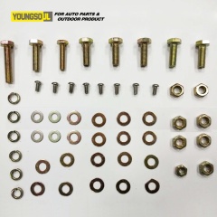 Youngsoul Customized Front Black Steel Bumper Bull Bar Nudge Bar for Suzuki Jimny Trucks