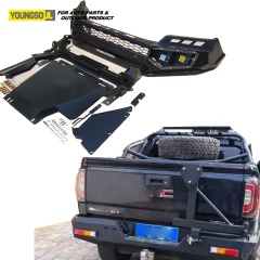 Hot Sale 4X4 Auto Parts Rear Bumper Bull Bar for Gmc Sierra1500