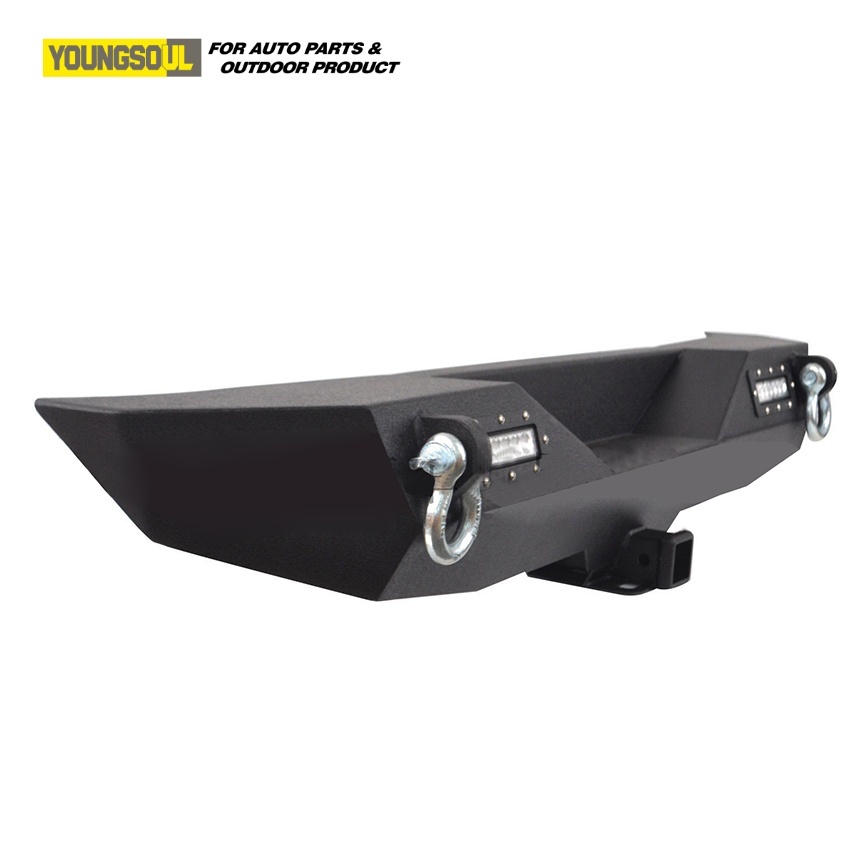 Youngsoul 4X4 Steel Rear Bumper Accessories Offroad Rear Bull Bar for Jeep Wrangler Jk Jl