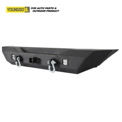 4X4 Accessories Auto Spare Parts Steel Rear Bumper Truck Bull Bar for Jeep Wrangler Jk Jl