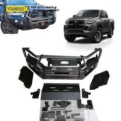 Pickup 4X4 Car Accessories china Factory Steel Bumper Front Grille Guard Bull Bars for Nissan Navara D22 D40 Np300
