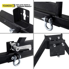 Pickup Truck Car 4X4 Accessories Rear Bumper Rear Bullbar Bull Bar for Jeep Wrangler Jk Jl