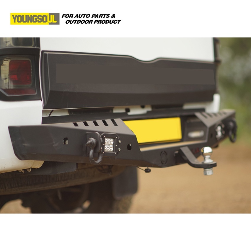 Youngsoul 4X4 Auto Parts Factory Truck Rear Bull Bar Bumper for Hilux Dmax Triton Np300