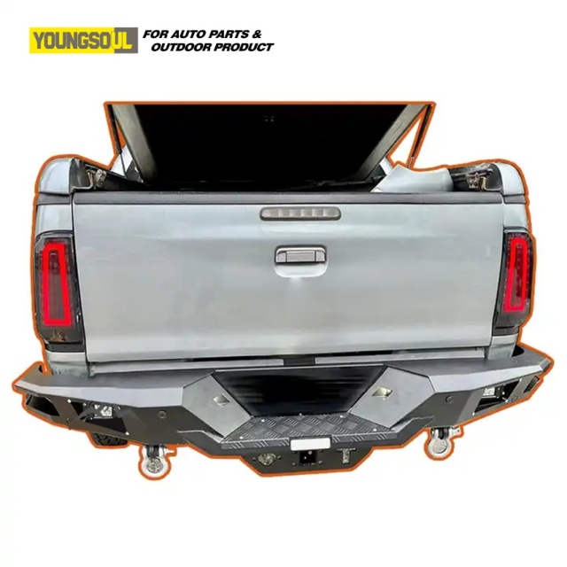 Youngsoul 4X4 Steel Auto Rear Bumper Bull Bar Universal for Pickup