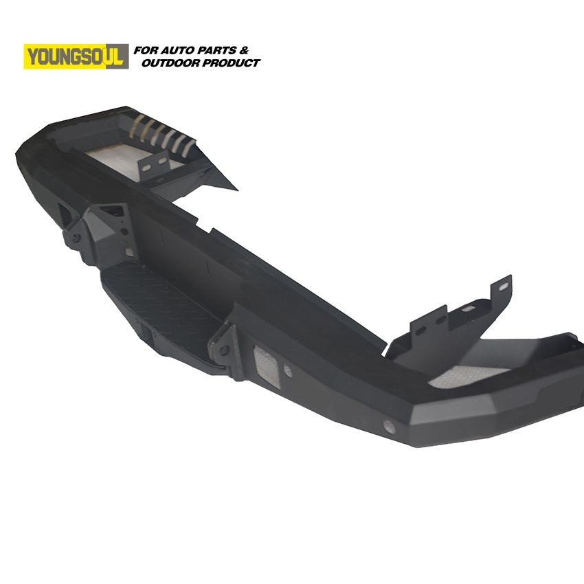 2024 New Design 4X4 Truck Rear Bumper Car Bull Bar for Triton Np300 Dmax Hilux