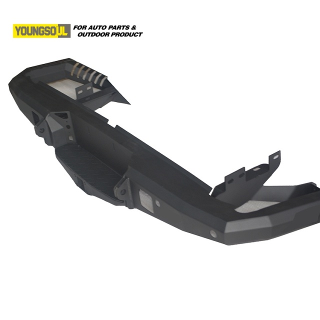 2024 New Design 4X4 Truck Rear Bumper Car Bull Bar for Triton Np300 Dmax Hilux
