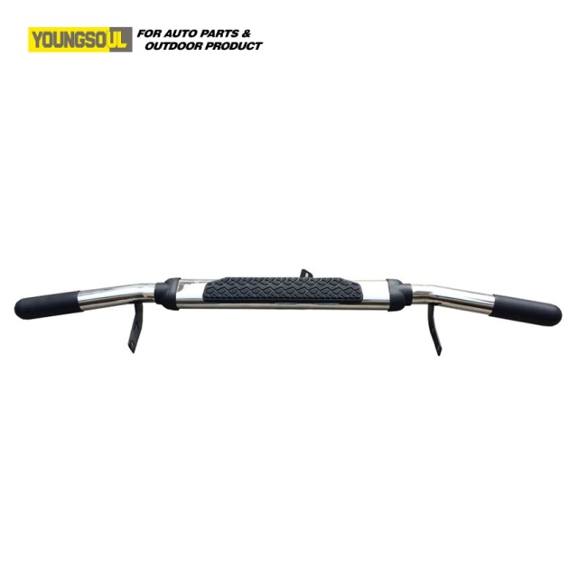 High Quality Car Spare Accessories Stainless Steel Rear Bumper Guard Fit Hilux Vigo Prado Fj120
