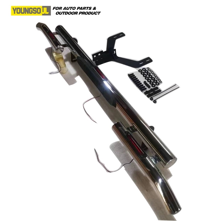 Factory Wholesale Price Good Quality 201 Stainless Steel Rear Guard Rear Bumper Bar for Hilux Vigo
