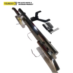 Factory Wholesale Price Good Quality 201 Stainless Steel Rear Guard Rear Bumper Bar for Hilux Vigo
