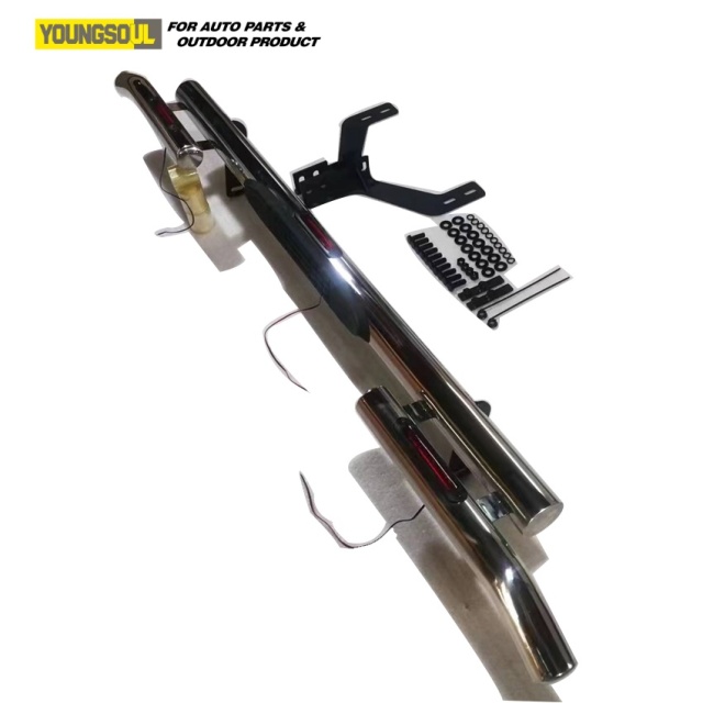 Factory Wholesale Price Good Quality 201 Stainless Steel Rear Guard Rear Bumper Bar for Hilux Vigo