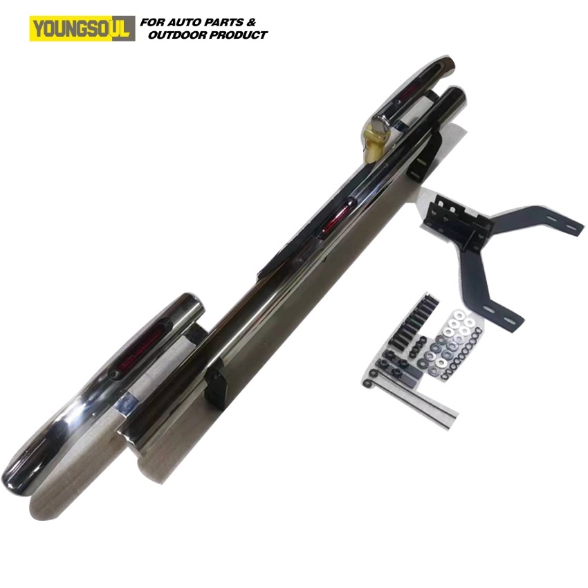 Factory Wholesale Price Good Quality 201 Stainless Steel Rear Guard Rear Bumper Bar for Hilux Vigo