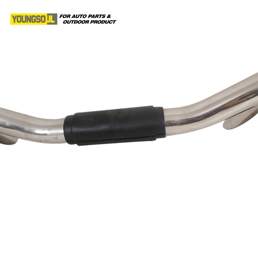 4X4 off-Road High Quality Spare Parts Stainless Steel Rear Bumper Rear Nudge Bar for Hilux Vigo