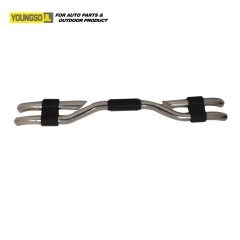 4X4 off-Road High Quality Spare Parts Stainless Steel Rear Bumper Rear Nudge Bar for Hilux Vigo