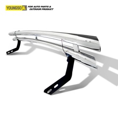 High Quality Car Accessories Universal 4X4 Stainless Steel Rear Bumper Guard Rear Skid Bumper Bar for Hilux Vigo