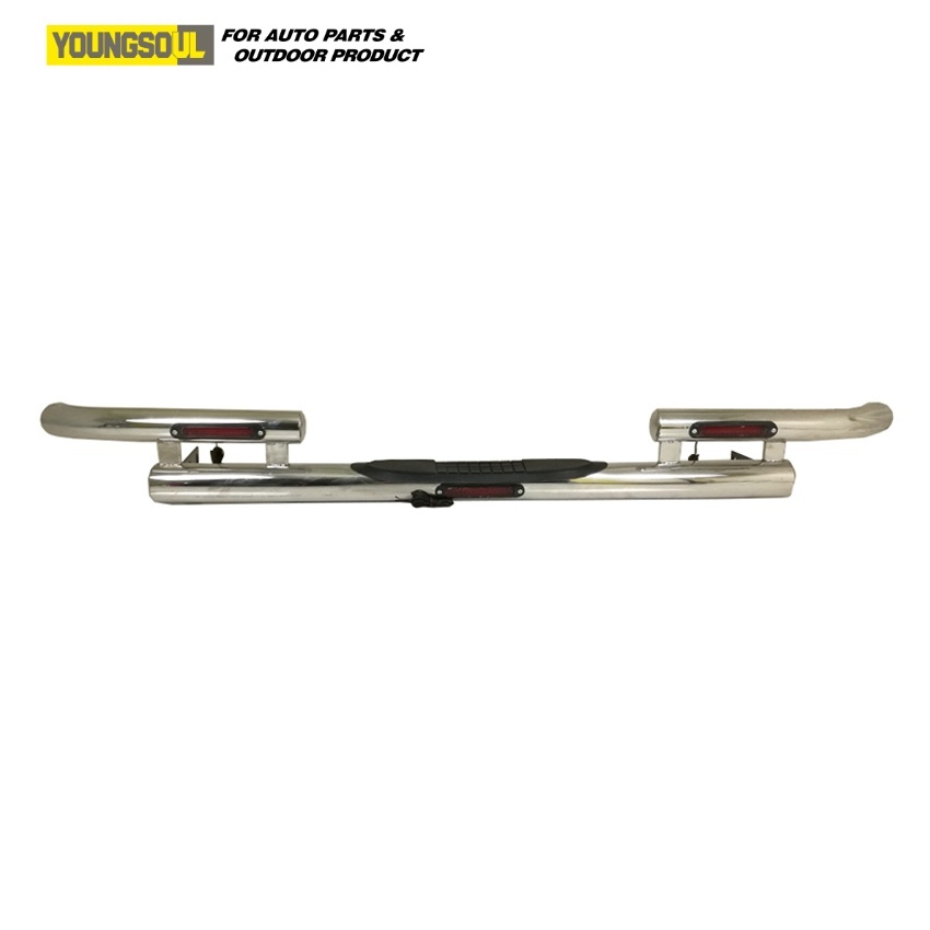 Factory Wholesale Price Good Quality 201 Stainless Steel Rear Guard Rear Bumper Bar for Hilux Vigo