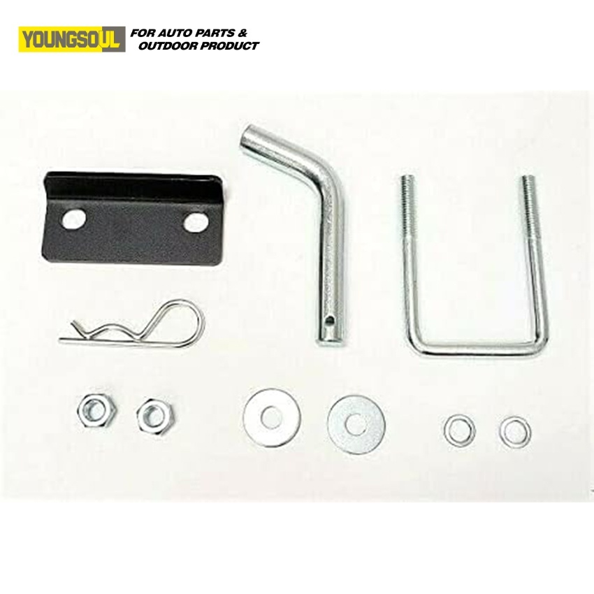 OEM ODM Car Exterior Accessories Universal Stainless Steel Rear Step Bumper Bar with Lights for Hilux Revo Pajero