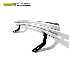 High Quality Car Accessories Universal 4X4 Stainless Steel Rear Bumper Guard Rear Skid Bumper Bar for Hilux Vigo