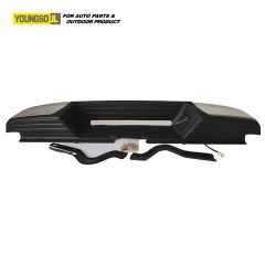 ABS Car Back Rear Bumper Electroplated Part Molding Strip Chrome Bumper for D-Max 2010