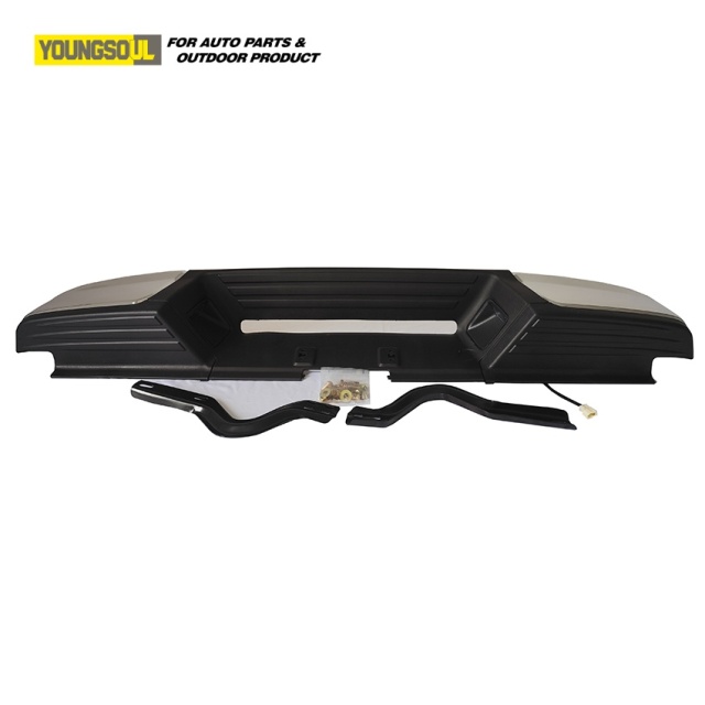 ABS Car Back Rear Bumper Electroplated Part Molding Strip Chrome Bumper for D-Max 2010