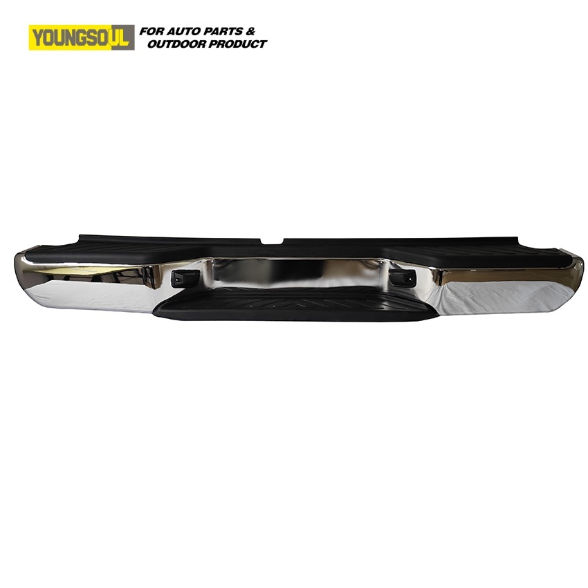 Hot Selling Rear Bumper Step Bar Auto Accessories Refitting Plastic Black/Silver Rear Bumper for Navara 2014