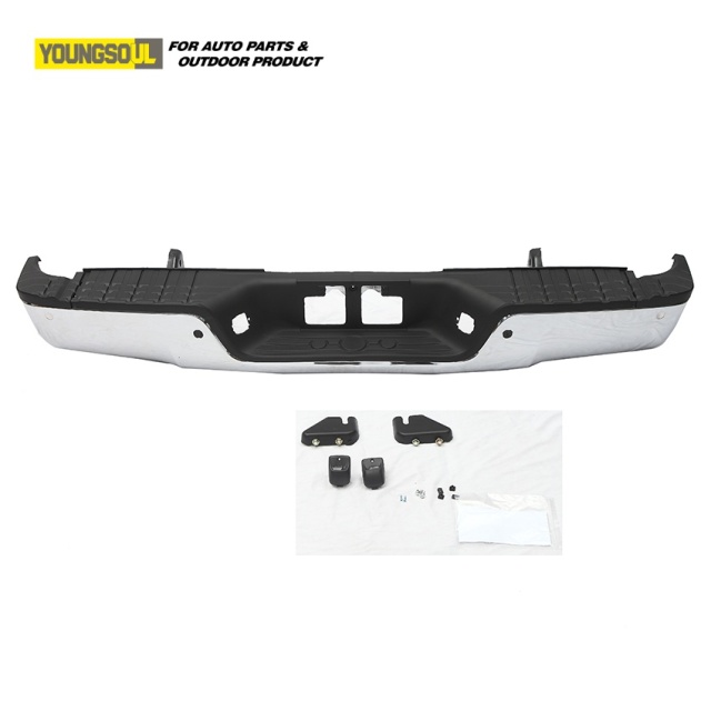 Factory Prices Wholesale Bumpers Parts Auto Back Rear Bumper Bar with High Quality Fit for Toyota Tundra