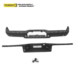 Factory Direct Supply Auto Body System Rear Bumper Black Rear Back Bumper for F150 2004 2005 2006.     CP432004-2006 F50 Black Rear Bumper