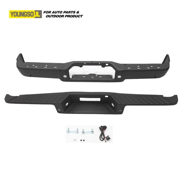 Factory  Customization Auto Spare Accessories  Black Steel Black Rear Bumper Guard Fit for F150 2006 2007 2008