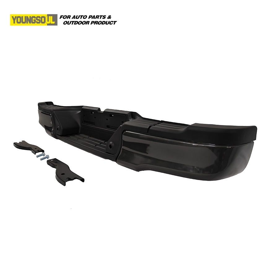 High Quality Electroplate Rear Step Bumper Guard Truck Body Spare Parts for Hilux Rocco 2018