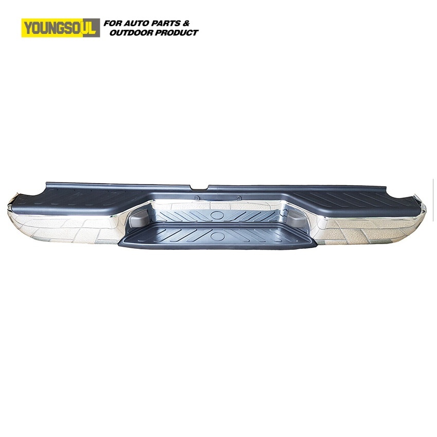 Hot Selling Rear Bumper Step Bar Auto Accessories Refitting Plastic Black/Silver Rear Bumper for Navara 2014