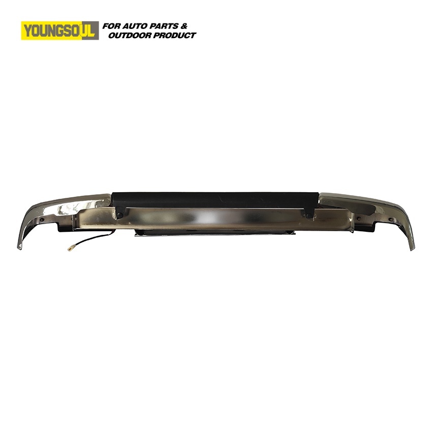 ABS Car Back Rear Bumper Electroplated Part Molding Strip Chrome Bumper for D-Max 2010