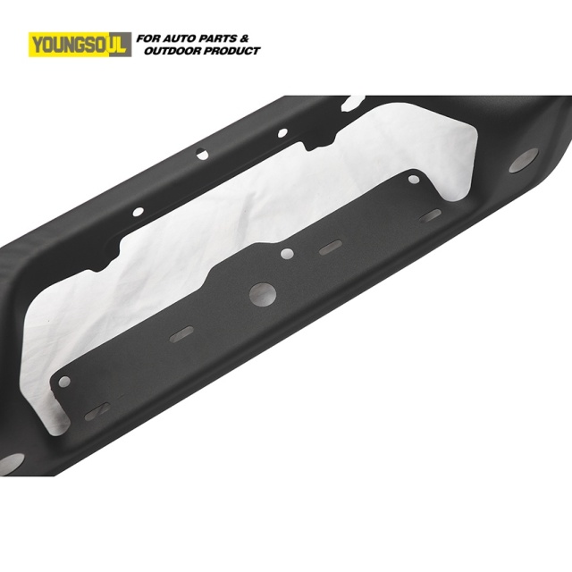 Factory  Customization Auto Spare Accessories  Black Steel Black Rear Bumper Guard Fit for F150 2006 2007 2008