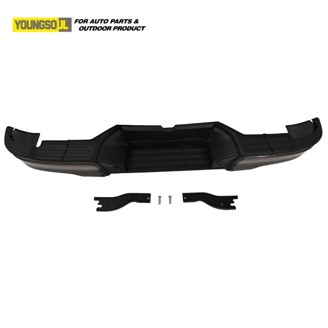 High Quality Electroplate Rear Step Bumper Guard Truck Body Spare Parts for Hilux Rocco 2018