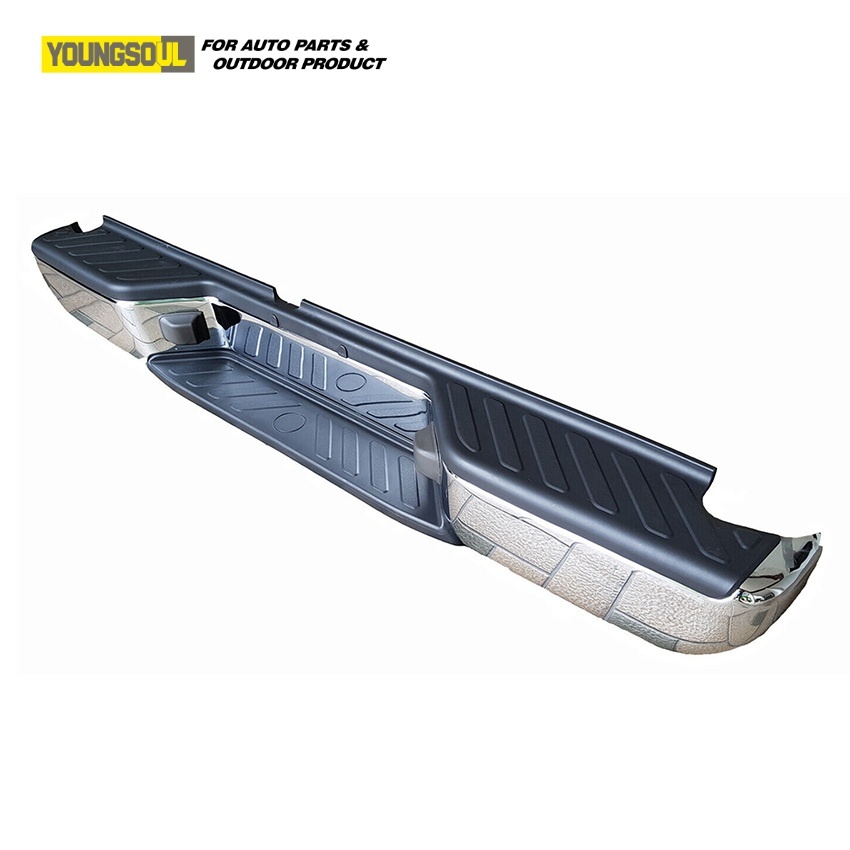 Hot Selling Rear Bumper Step Bar Auto Accessories Refitting Plastic Black/Silver Rear Bumper for Navara 2014