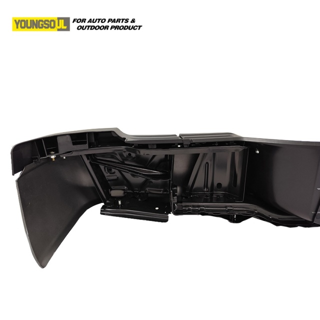 High Quality Electroplate Rear Step Bumper Guard Truck Body Spare Parts for Hilux Rocco 2018