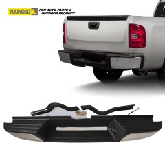 ABS Car Back Rear Bumper Electroplated Part Molding Strip Chrome Bumper for D-Max 2010
