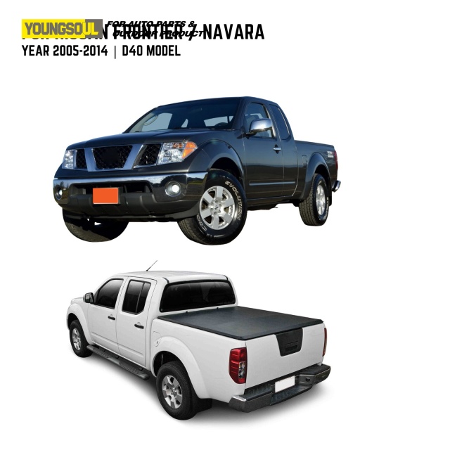 Hot Selling Rear Bumper Step Bar Auto Accessories Refitting Plastic Black/Silver Rear Bumper for Navara 2014