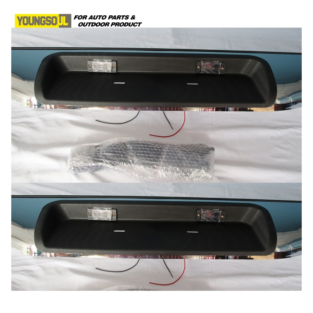 4X4 Plastic Rear Bumper Accessories Offroad Rear Guard Bumper Fit for Hilux Revo Vigo