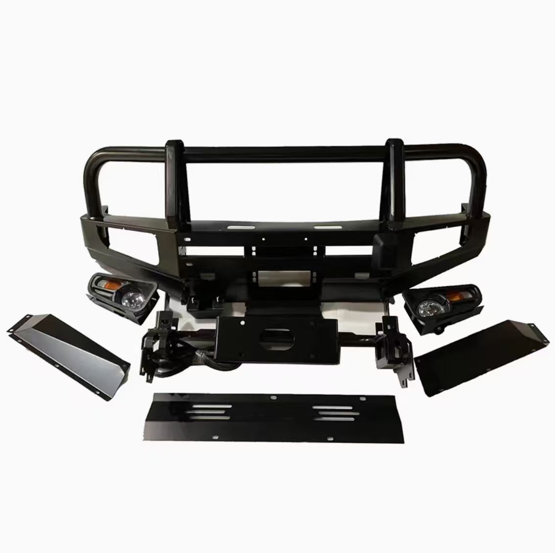 Youngsoul 4X4 Pickup Truck steel Front Bumper Bull Bar for LC76 LC79 LC80 LC100 LC200 LC300 Universal Auto Spare Parts
